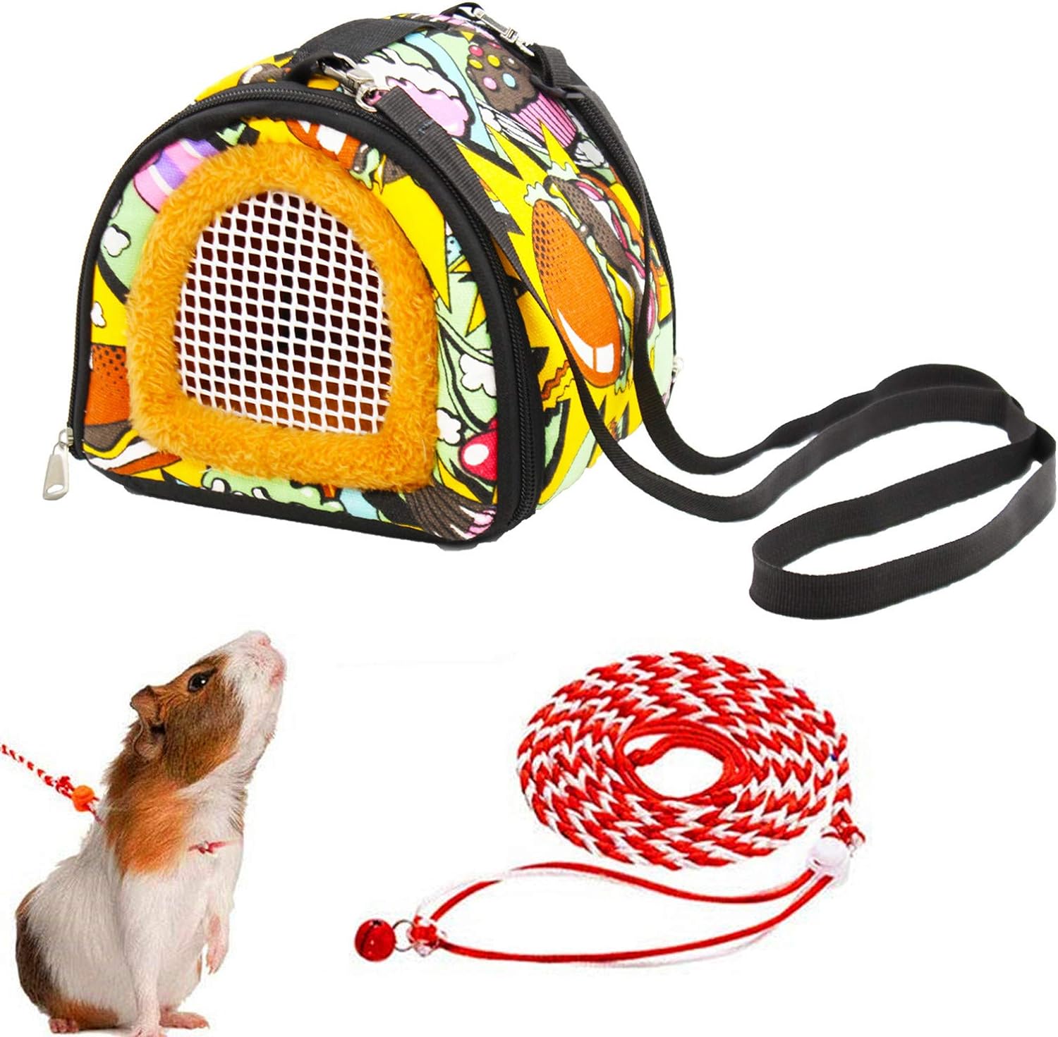 Hamster Sugar Glider Chinchilla Ferret Carrier Packet Bag Hanging Sleeping Bed y 