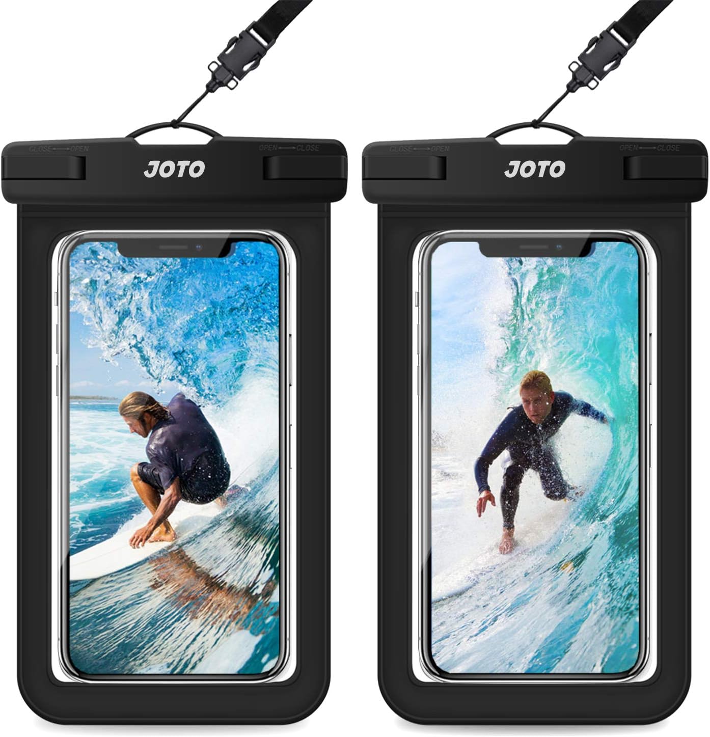Buy JOTO Waterproof Case Universal Phone Holder Pouch, Underwater Cellphone Dry Bag Compatible with iPhone 13 Pro 12 11 Pro Max XS XR X 8 7 6S, Galaxy S21 S20 S10 Note