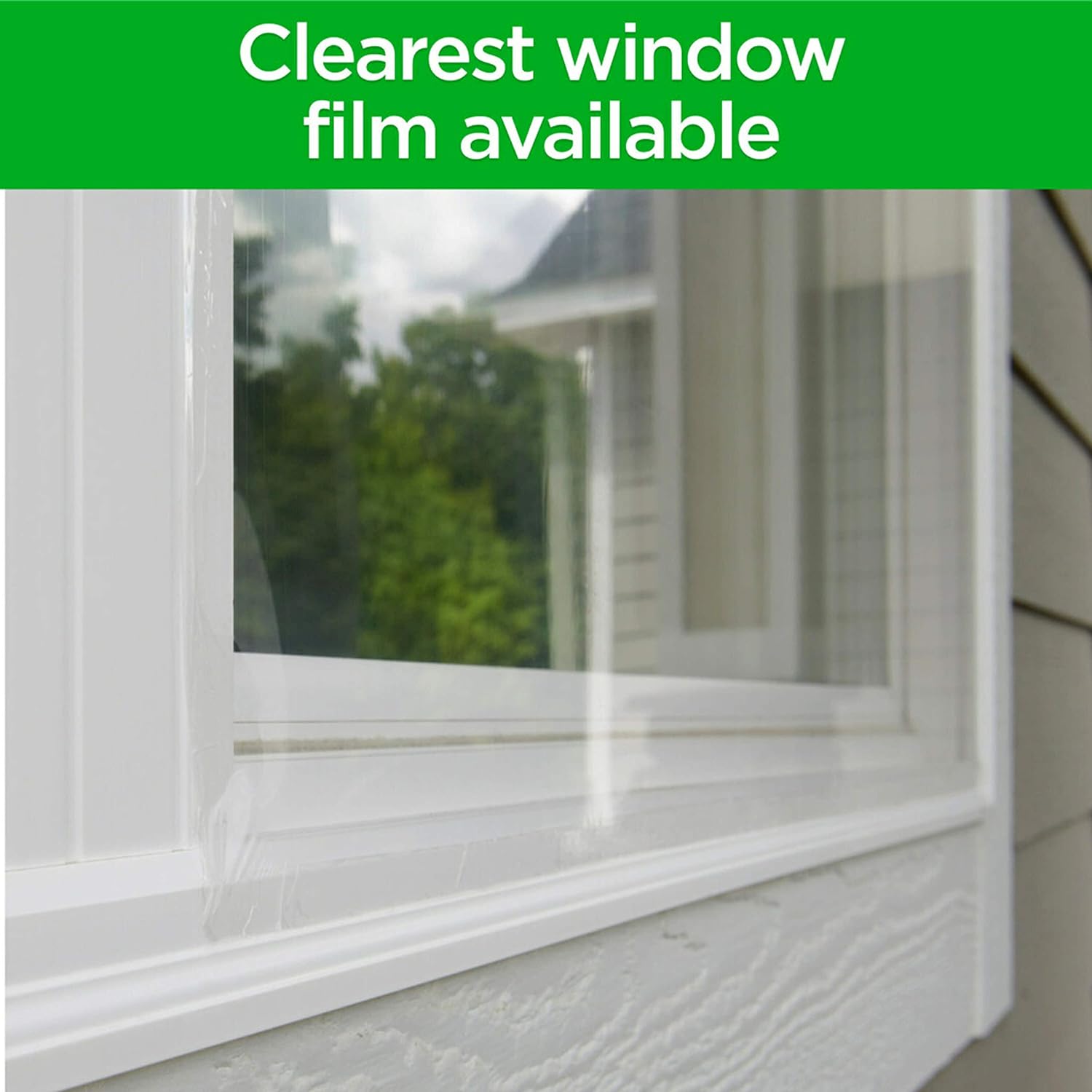 NEW 8 WINDOW INSULATION KIT SHRINK FIT DOUBLE GLAZING FILM DRAUGHT EXCLUDER COLD 