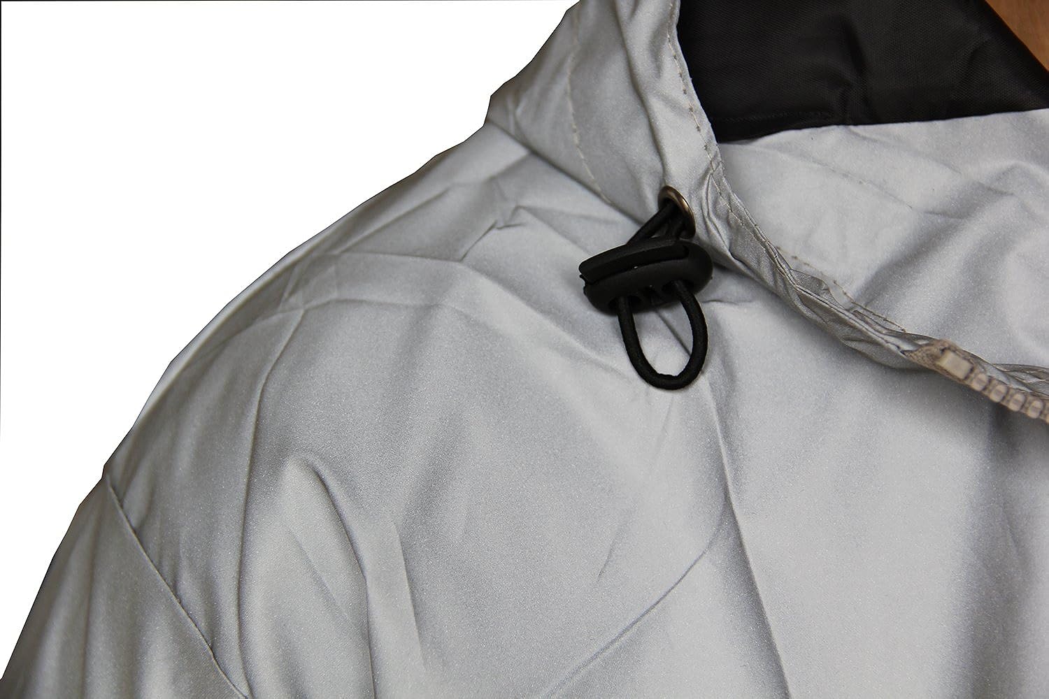 Fangfei Reflective Coat Hooded Windbreaker Fashion Runing Pocket Jacket