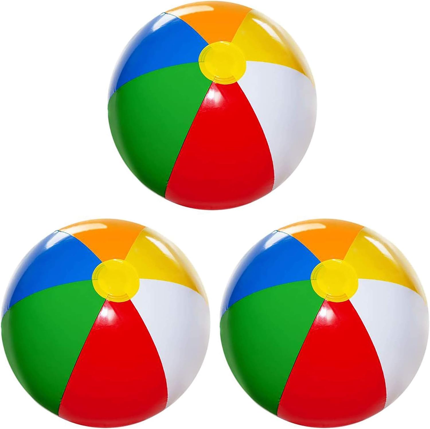 20 x 8.5" Inflatable Footballs Beach Ball Swimming Pool Kids Party Bags Fillers 