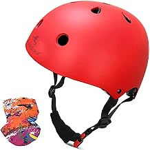 Cycling Helmet Adjustable for Bike Roller Skating Skateboard Helmet for Youth/Adults A Sports Headband Included Scooter