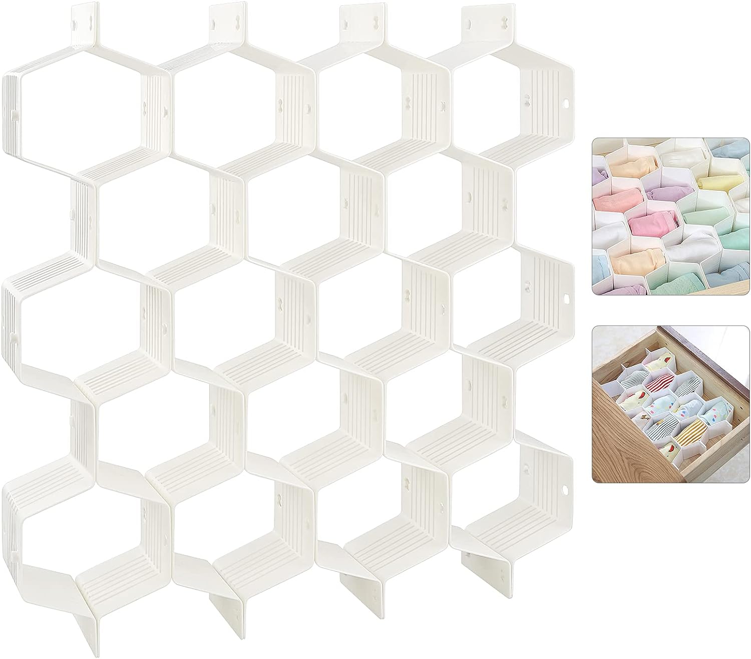 Plastic Grid Honeycomb Drawer Divider