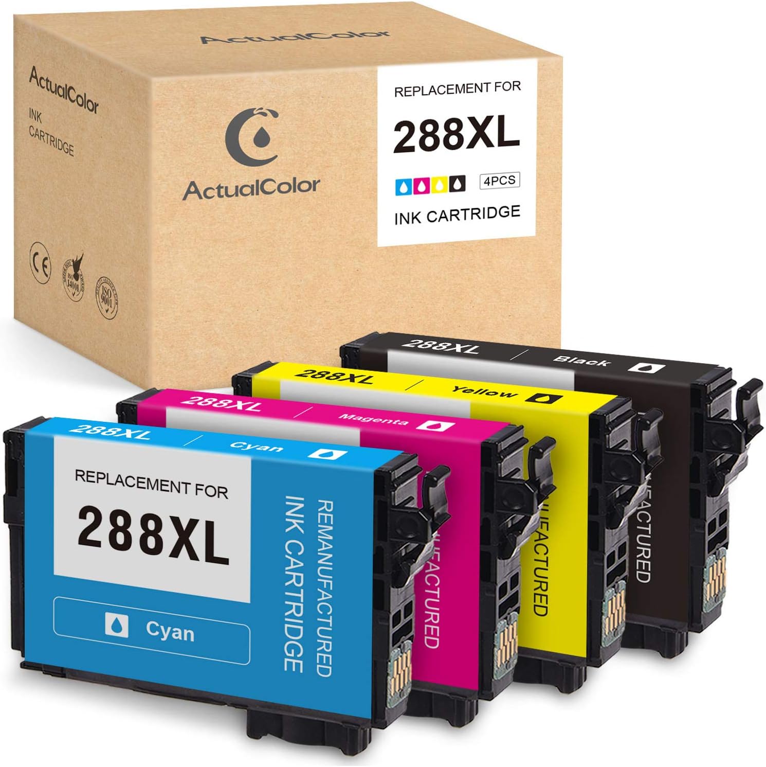 REMANUFACTURED 288 XL Ink Cartridge For E pson Expression XP440 XP434 XP446 330 