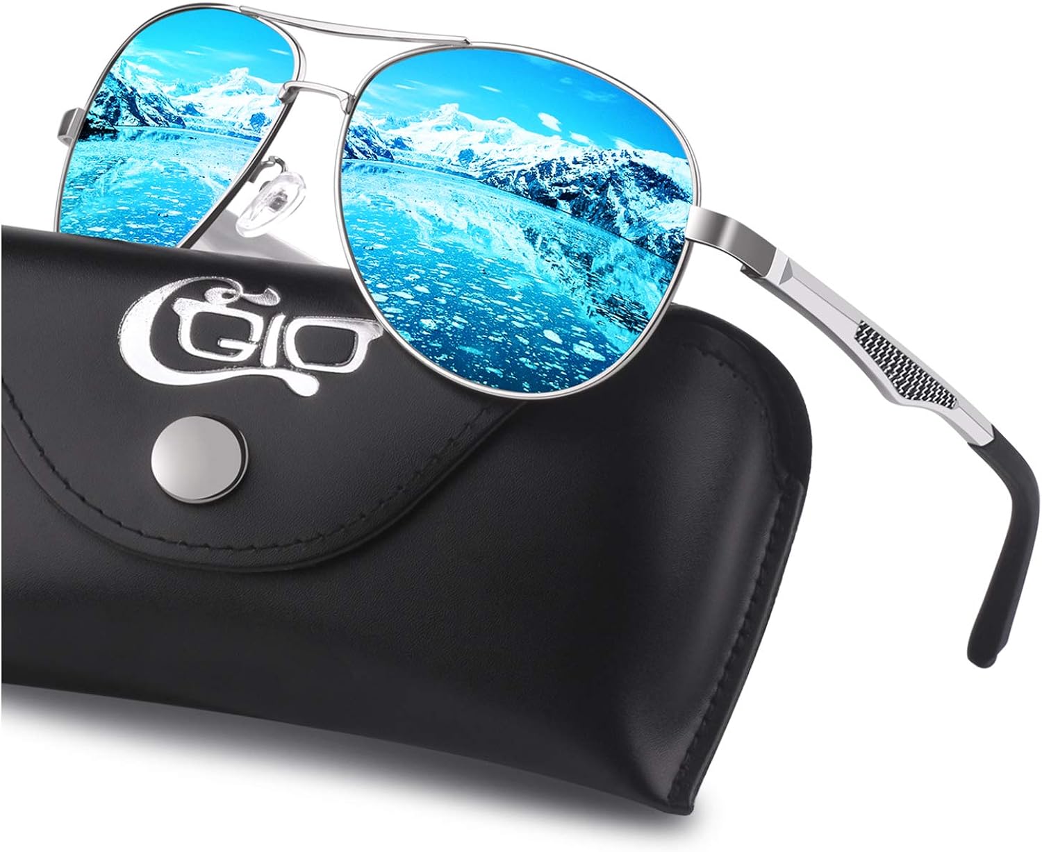 CGID GA61 Premium Al-Mg Pilot Polarized Sunglasses UV400 Mirror for Men Women