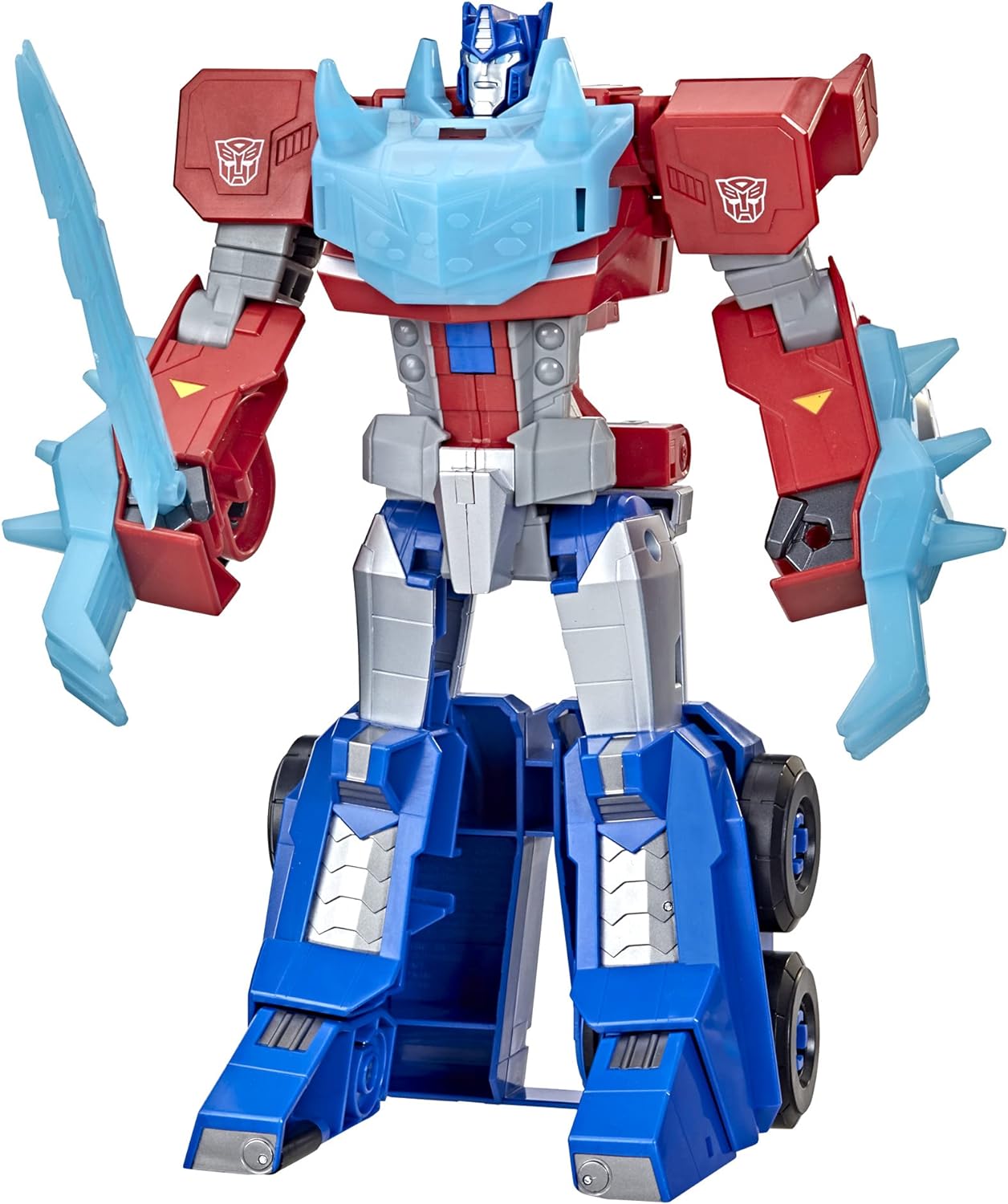 Transformers Cyberverse Adventures Dinobots Unite Roll N’ Change Optimus Prime 