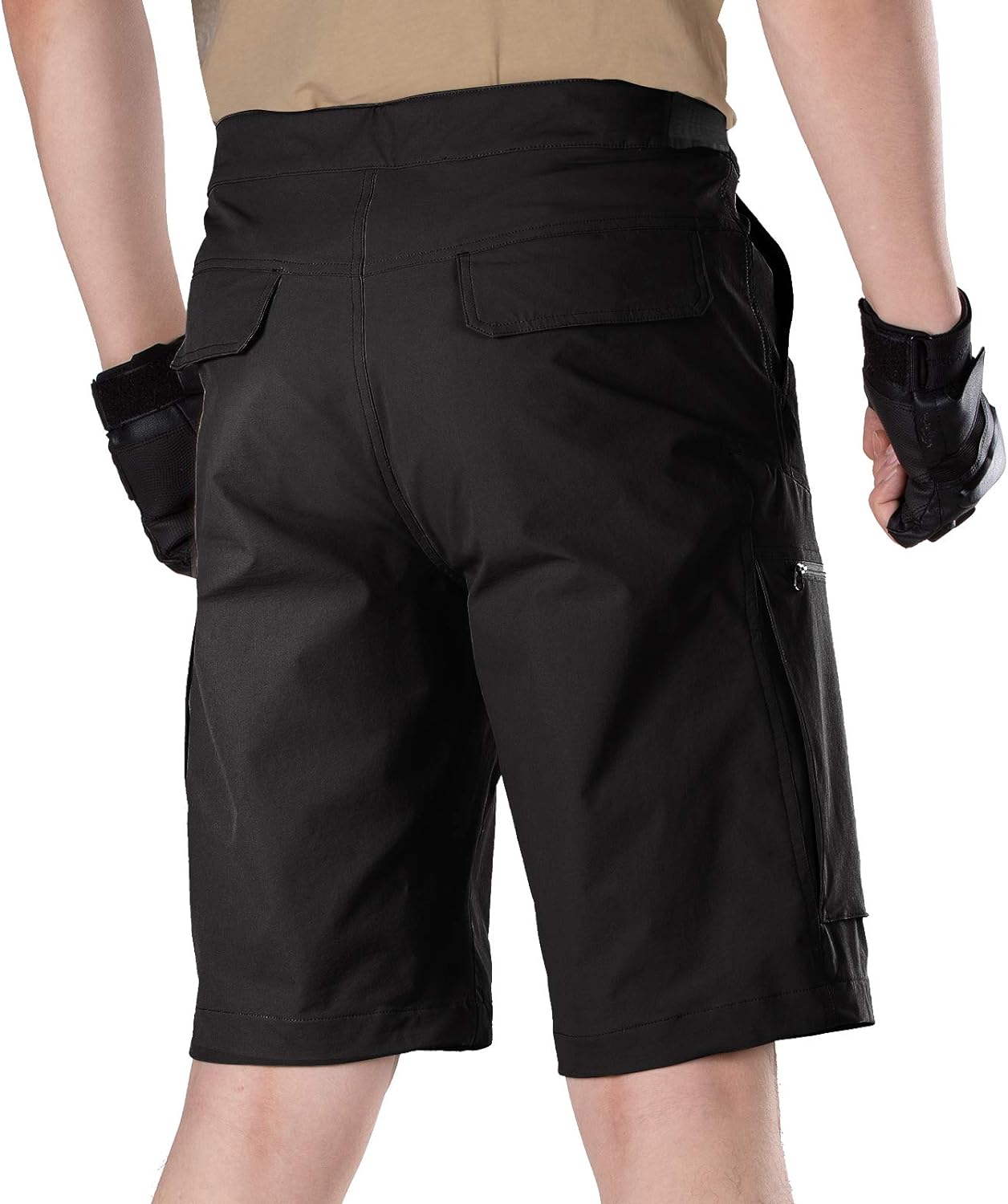 FREE SOLDIER Mens Cargo Shorts Breathable Lightweight Quick Dry Hiking Tactical Shorts Nylon Spandex