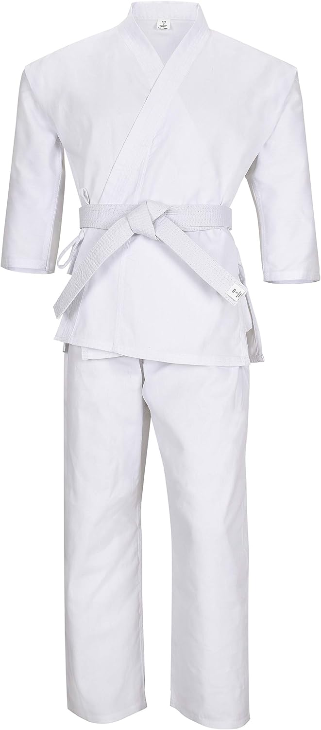 BEST NEW White Karate Gi pants size 0000,000,00,0,1,2,3,4,5,6,7,8,9 Martial Arts 