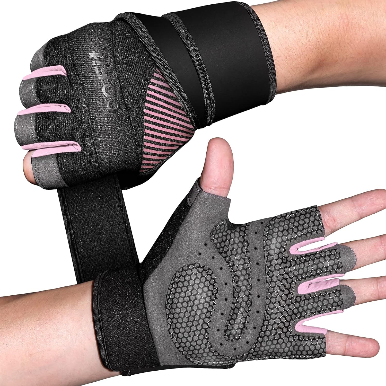 Unisex Anti-Slip Half Finger Fitness Gloves Weight Lifting Protect Wrist Gloves 