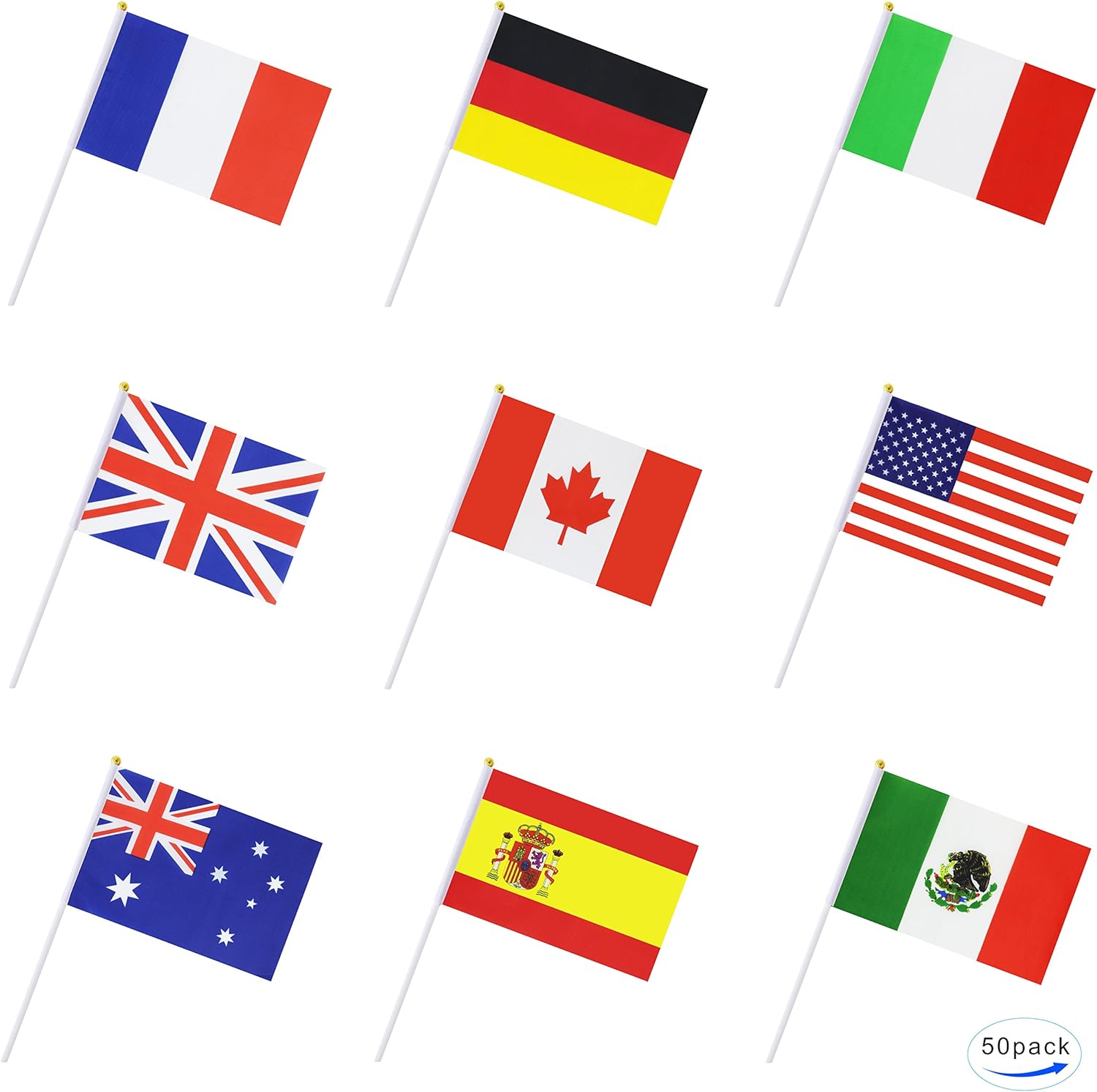 Vereinigte Arabische Emirate Zahnstocher Mini Flagge Papier Sticks Party Cocktail Länder