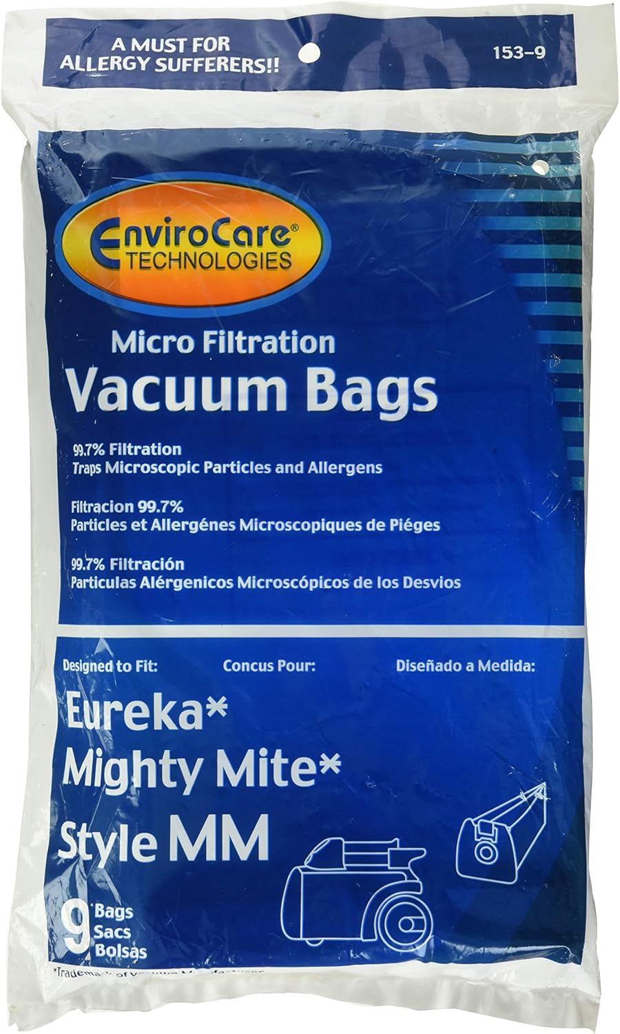 30 Vacuum Bags for Eureka Mighty Mite Pet Lover 3684F Style MM Mighty Mite 3684F 