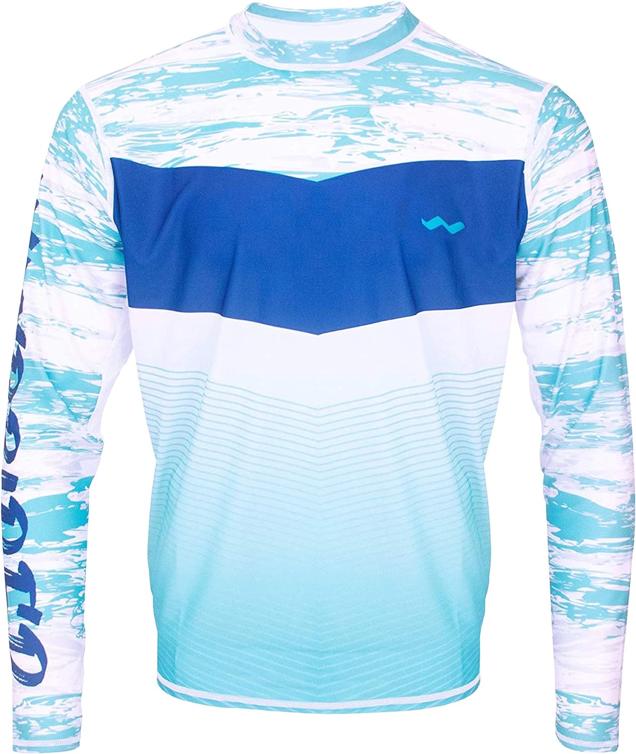 Palmyth Fishing Shirt for Men Long Sleeve Sun Protection UV UPF 50 T-Shirts with Pocket