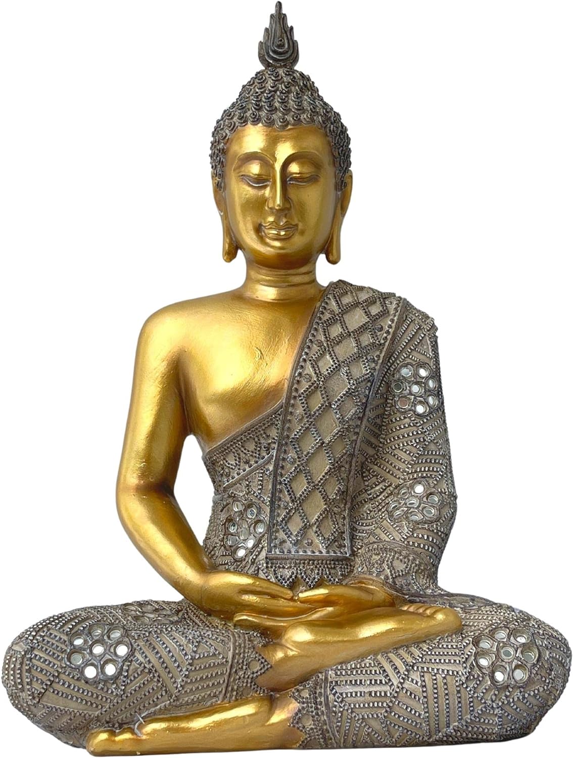 Bhaisajyaguru Buddha 8x13,5cm Statue Meditation Feng Shui Figur Medizinbuddha 