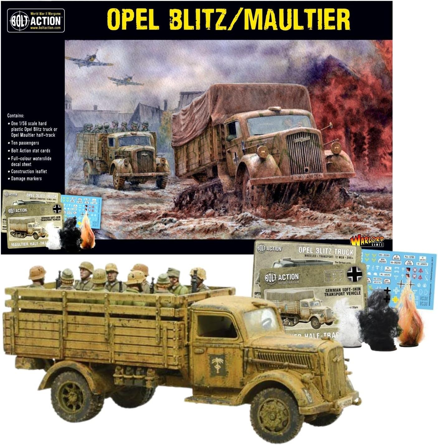 Opel Blitz/Maultier-Bolt Action-Warlord Games 