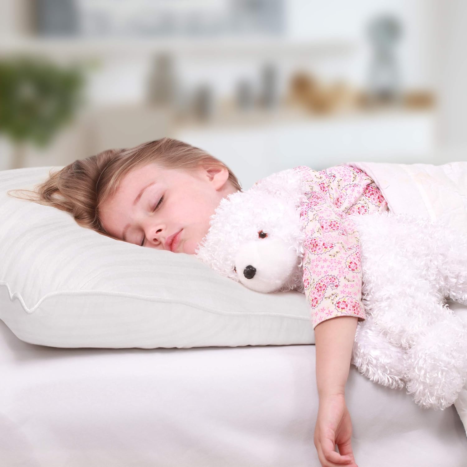Utopia Bedding Oreiller Bébé - oreiller enfant en bas âge avec 100% Coton Couverture 2 Pack 33 cm x 45 cm Enfants Voyage Oreiller