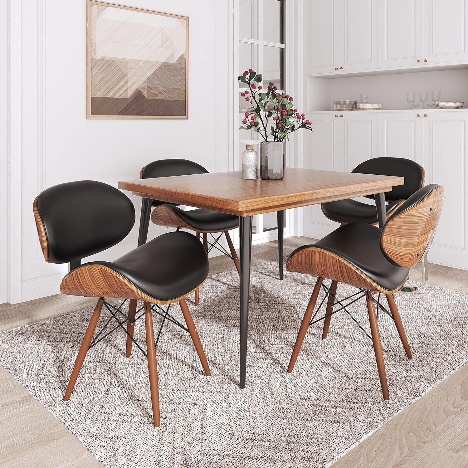 Buy Modern Kitchen & Dining Chairs Set of 20, Mid Century Accent ...